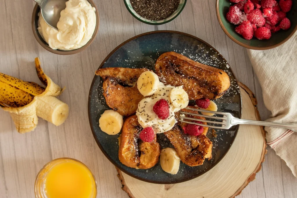 Brighton-Style French Toast breakfast 